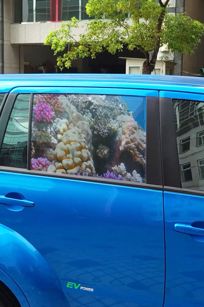 Advertisement Display (ADD), Car Window Display, Vehicle Projector FIC