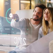 A Couple Controlling All the Functions of the House through Holography